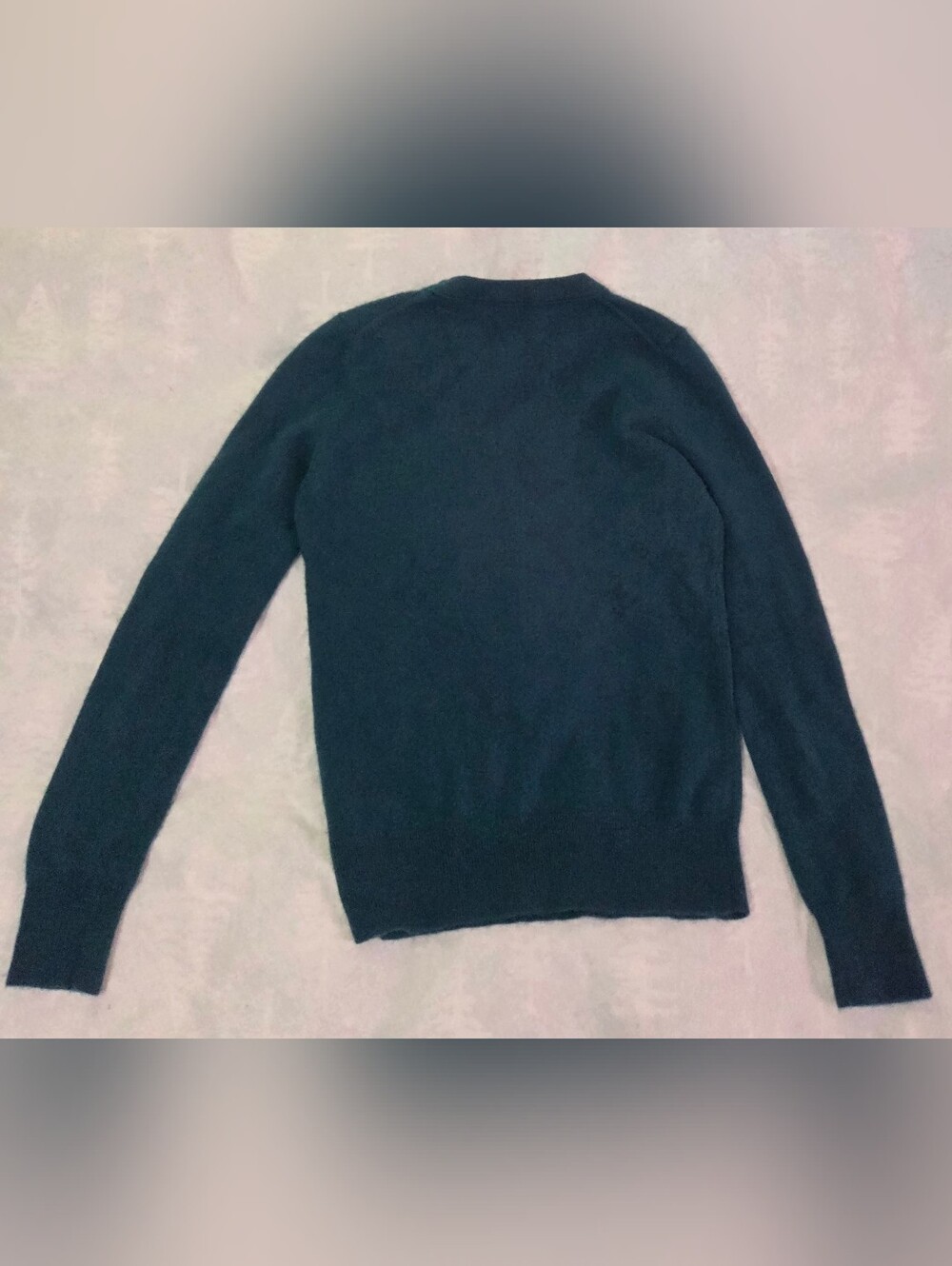 Theory Teal $325 Cashmere Kaylenna Sweater Size S - Picture 6 of 8